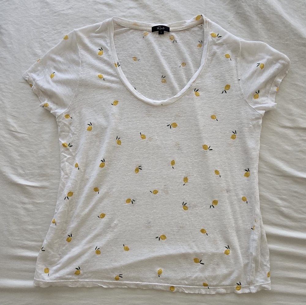 RAILS White Lemon Top